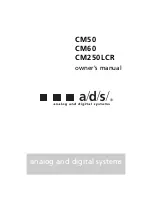 a/d/s/ CM250LCR Owner'S Manual preview