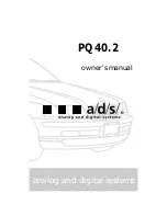 a/d/s/ PQ40.2 Owner'S Manual preview