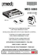 A.E.B. MED 6000 Series User Manual preview