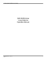 A.H. Systems SAS-562B Operation Manual предпросмотр