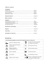 Предварительный просмотр 3 страницы A.I.&.E Lugano AJ56-LED Operation And Safety Notes