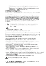 Предварительный просмотр 5 страницы A.I.&.E Lugano AJ56-LED Operation And Safety Notes