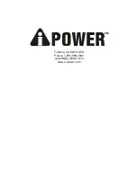 Предварительный просмотр 32 страницы A-iPower AP4000 Owner'S Manual