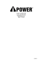 Preview for 29 page of A-iPower PWE2000 Owner'S Manual And Operating Instructions