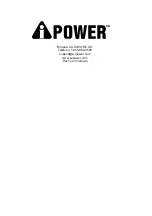 Preview for 56 page of A-iPower PWE2000 Owner'S Manual And Operating Instructions