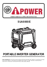 A-iPower SUA8000iE Owner'S Manual preview