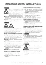 Preview for 9 page of A-iPower SUA8000iE Owner'S Manual