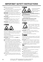 Preview for 10 page of A-iPower SUA8000iE Owner'S Manual