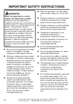 Preview for 12 page of A-iPower SUA8000iE Owner'S Manual