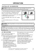 Preview for 27 page of A-iPower SUA8000iE Owner'S Manual