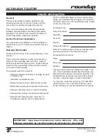 Preview for 2 page of A.J.Antunes 9210850 User Manual