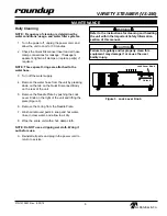 Предварительный просмотр 9 страницы A.J.Antunes Roundup VS-200A-A1 Owner'S Manual