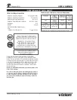 Preview for 7 page of A.J.Antunes vizion VZN V Series Owner'S Manual