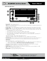 Preview for 6 page of A-Line Acoustics ELIJAH2K-B Owner'S Manual