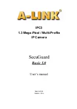 A-Link IPC3 User Manual предпросмотр