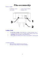 Предварительный просмотр 2 страницы A-Link PA500x2 Quick Installation Manual