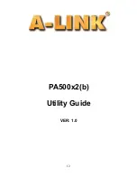 Предварительный просмотр 12 страницы A-Link PA500x2 Quick Installation Manual