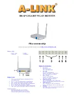 Предварительный просмотр 3 страницы A-Link RRAP Quick Installation Manual