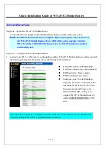 Предварительный просмотр 5 страницы A-Link WNAP 3G Quick Installation Manual