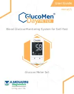 A. Menarini Diagnostics GlucoMen Day Meter User Manual preview