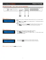 Предварительный просмотр 8 страницы A-Neu Video HD-88K Instruction Manual