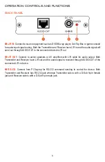 Предварительный просмотр 8 страницы A-Neuvideo ANI-23TCDTX/RX Instruction Manual