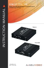 A-Neuvideo ANI-527TX Instruction Manual preview