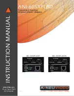 Предварительный просмотр 1 страницы A-Neuvideo ANI-605XPLBD Instruction Manual