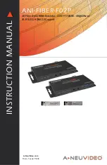 A-Neuvideo ANI-FIBER-F02P Instruction Manual preview