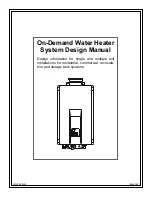 Предварительный просмотр 1 страницы A.O. Smith 186965-000 Design Manual