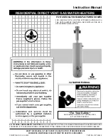 A.O. Smith 315795-000 MH Instruction Manual предпросмотр