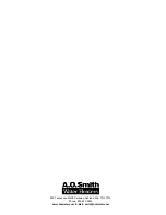 Предварительный просмотр 48 страницы A.O. Smith 400 Series Instruction Manual