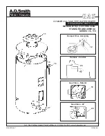 Preview for 1 page of A.O. Smith 400A Replacement Parts List Manual