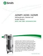 A.O. Smith ADMR - 115 Technical Specifications preview