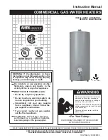 A.O. Smith BT-100-LP Instruction Manual preview