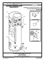 Предварительный просмотр 55 страницы A.O. Smith BTH 120 Service And Parts Manual