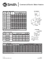 Preview for 3 page of A.O. Smith CMC/SU-54 Specification Sheet