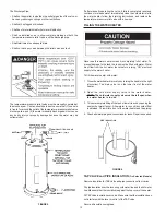 Предварительный просмотр 10 страницы A.O. Smith Commercial gas water heaters Instruction Manual