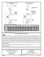 Предварительный просмотр 2 страницы A.O. Smith CONSERVATIONIST BTP-540A Specification Sheet