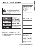 Предварительный просмотр 3 страницы A.O. Smith DEJC-50 Installation Instructions And Use & Care Manual