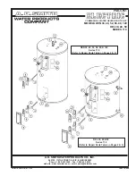 Предварительный просмотр 1 страницы A.O. Smith DEL 30 Parts List