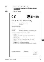 Preview for 173 page of A.O. Smith DRE 52 Installation, User And Service Manual