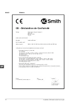 Preview for 176 page of A.O. Smith DRE 52 Installation, User And Service Manual