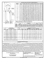 Preview for 2 page of A.O. Smith DURA-Power DVE-120 Specification Sheet