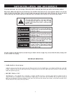 Предварительный просмотр 2 страницы A.O. Smith DVE-150, DHE-200 Installation And Operaion Manual