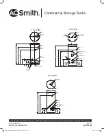 Предварительный просмотр 2 страницы A.O. Smith DVE Dimensions