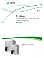 A.O. Smith Epsilon EB-40 Installation And Service Manual preview