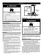 Предварительный просмотр 9 страницы A.O. Smith FVIR Installation Instructions And Use & Care Manual