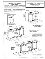 A.O. Smith Gas Fired Tank-type Water Heater Parts Manual предпросмотр