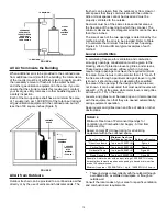 Предварительный просмотр 12 страницы A.O. Smith GAS WATER HEATER Installation Instructions And Use & Care Manual